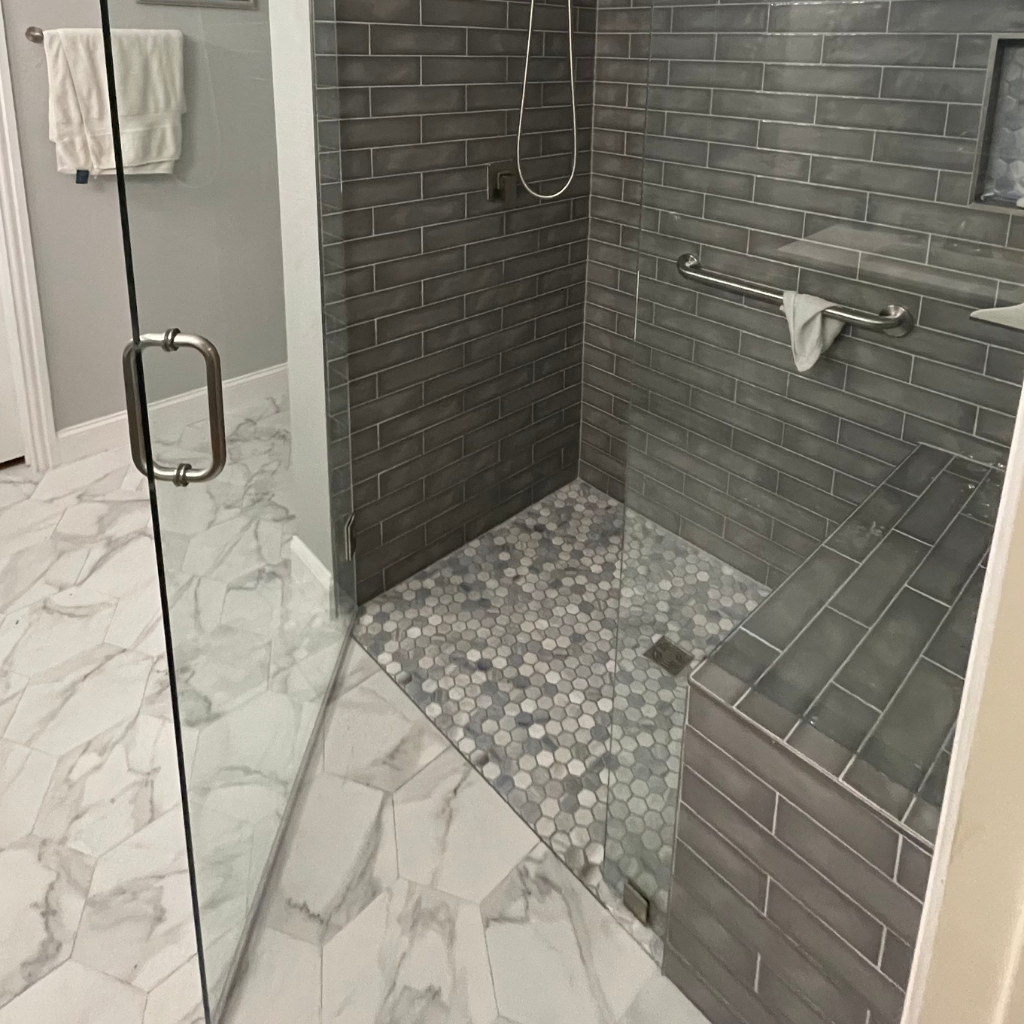 Shower Tile Installation in Fort Worth, Texas